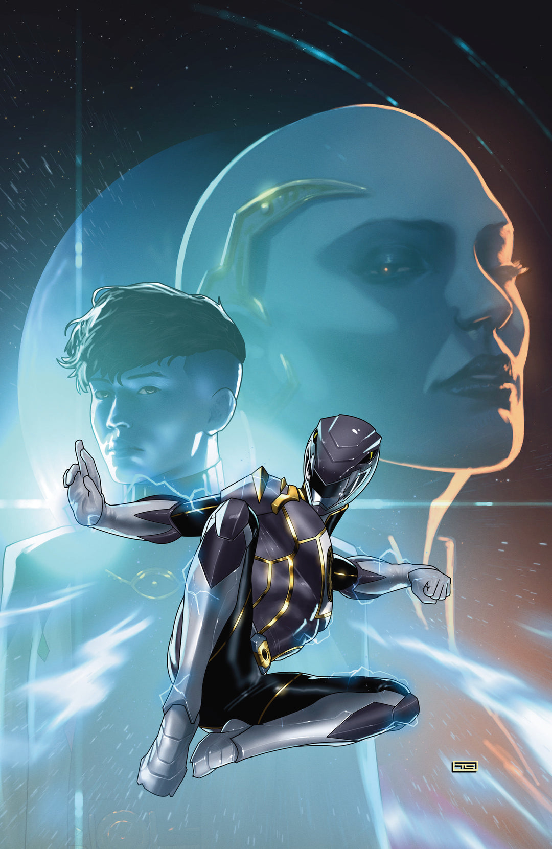 Power Rangers Prime #10 I Unlimited Variant (Clarke)