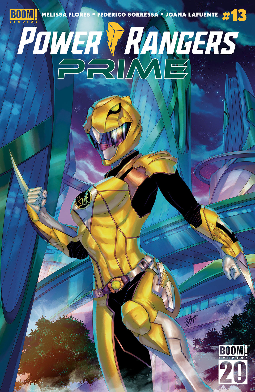 Power Rangers Prime #13 B Variant (Ellis)