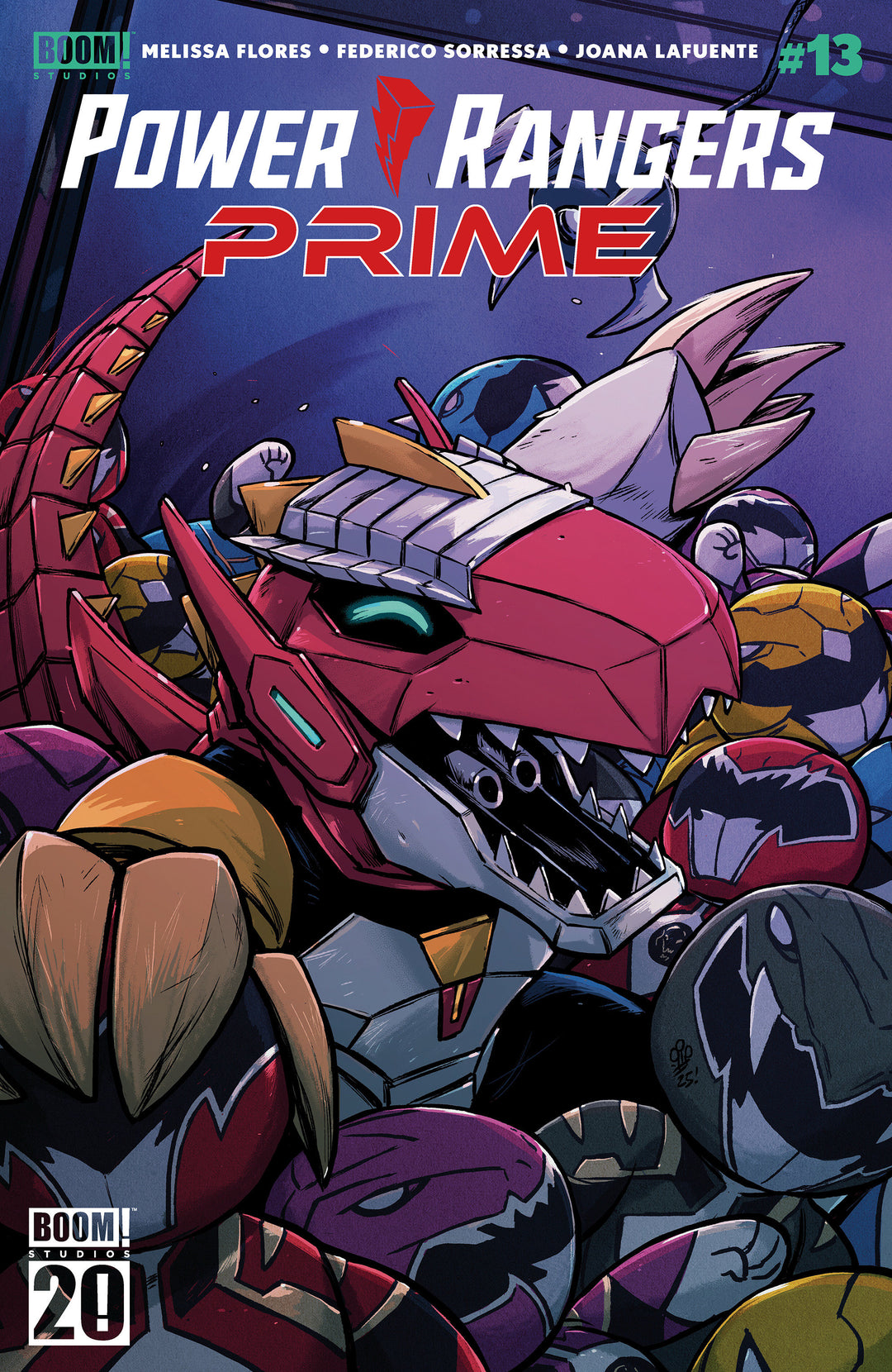 Power Rangers Prime #13 C Boom 20th Anniversary Variant (Dialynas)