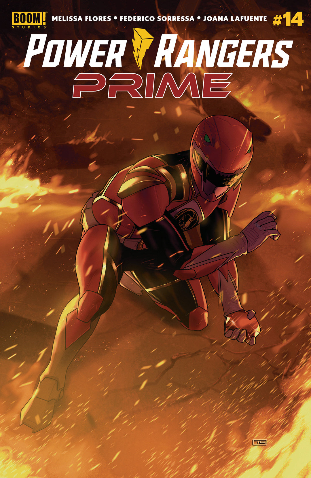 Power Rangers Prime #14 H Foc Reveal Variant (Clarke)