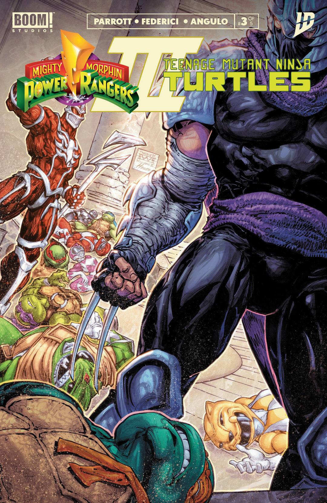 Mighty Morphin Power Rangers/Teenage Mutant Ninja Turtles III #3 B Variant (Williams)