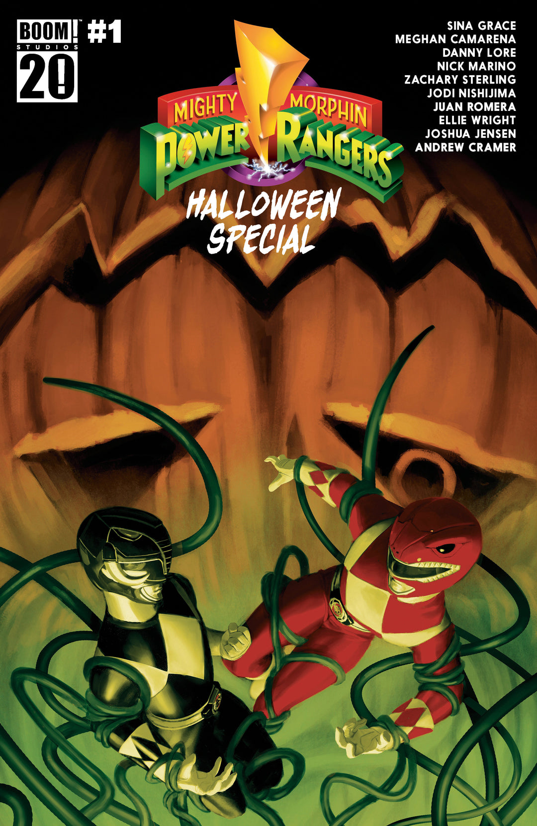 Mighty Morphin Power Rangers Halloween Special #1 A Main (Mercado)