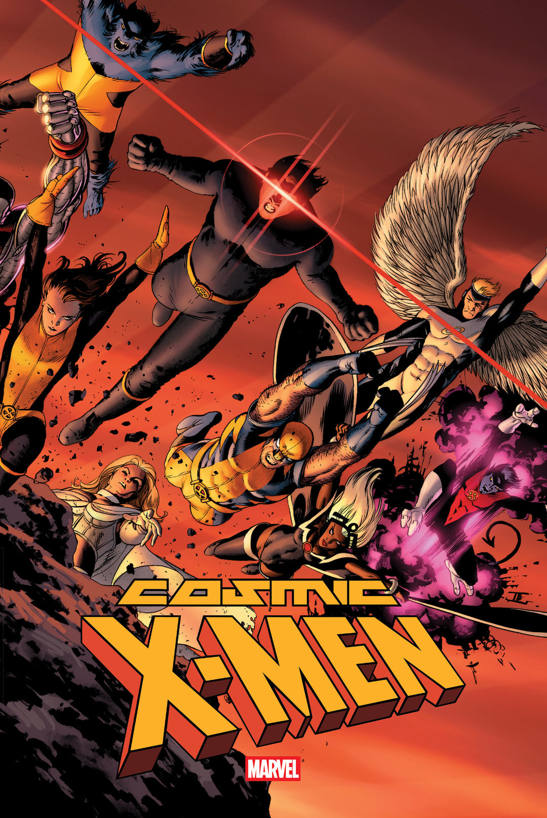 Cosmic X Men Omnibus Hardcover John Cassaday Cover