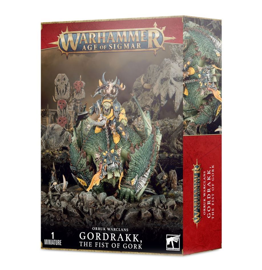 Orruk Warclans Gordrakk the Fist of Gork/Ironjawz Orruk Maw-Krusha