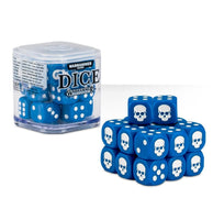 12mm Dice Cube Blue