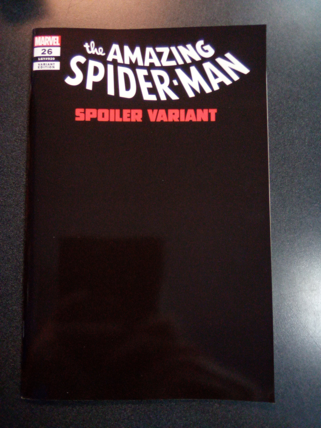 Amazing Spider-Man #26 Gary Frank Spoiler Variant