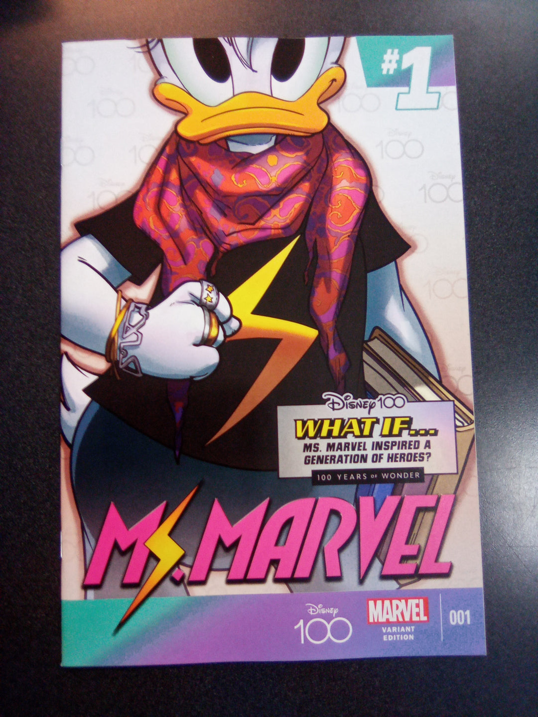 Amazing Spider-Man #33 Giada Perissonotto Disney100 Ms. Marvel Variant