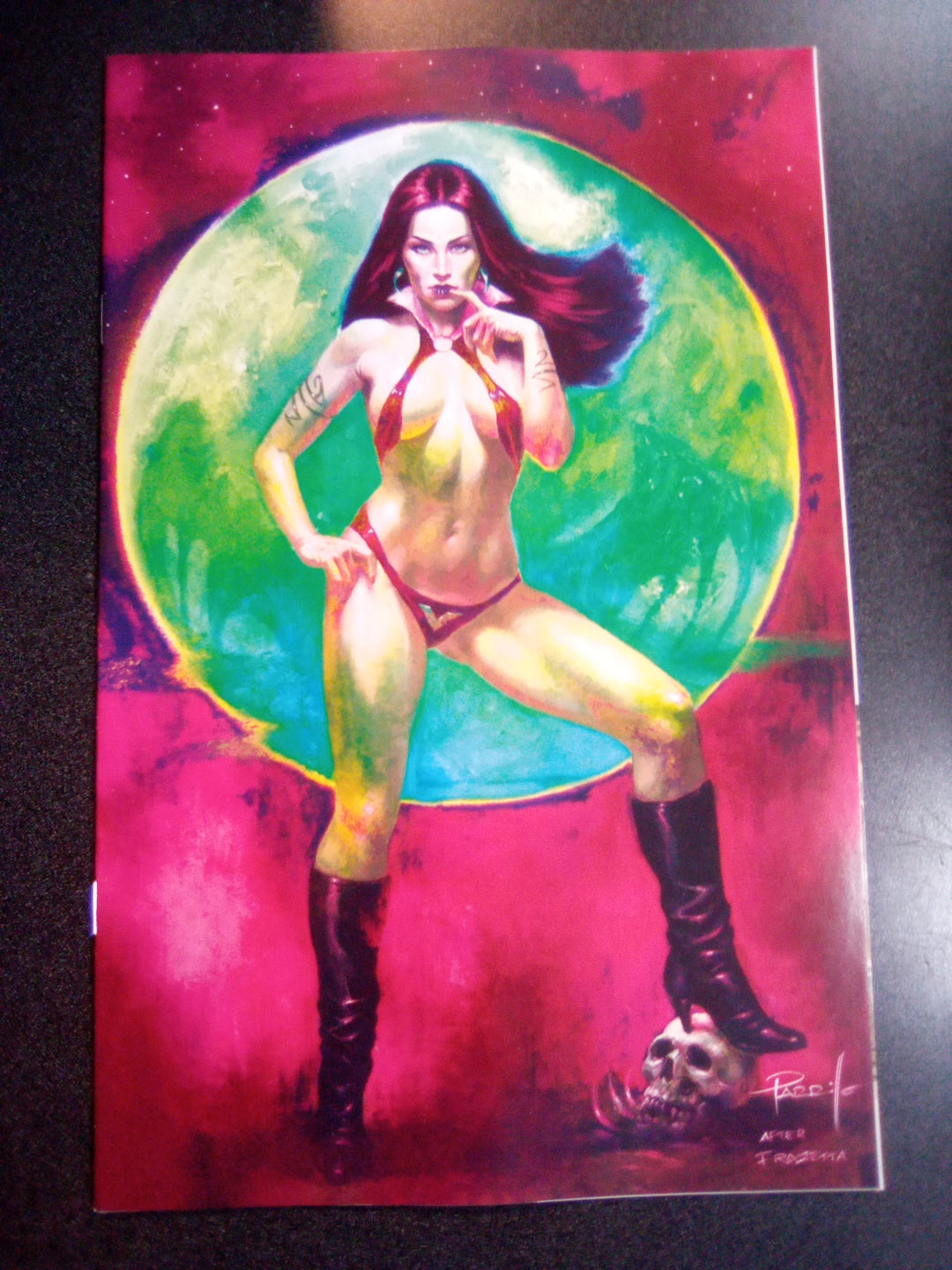 Vampirella Dead Flowers #1 (Of 4) Cover W 7 Copy Foc Variant Edition Parr