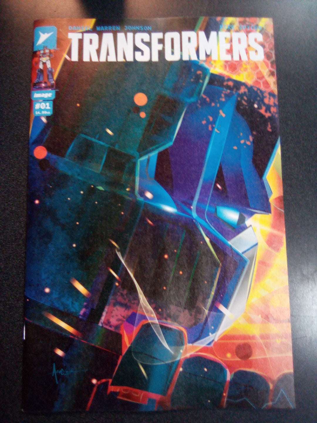 Transformers #1 Cover E 1 in 10 Orlando Arocena Variant