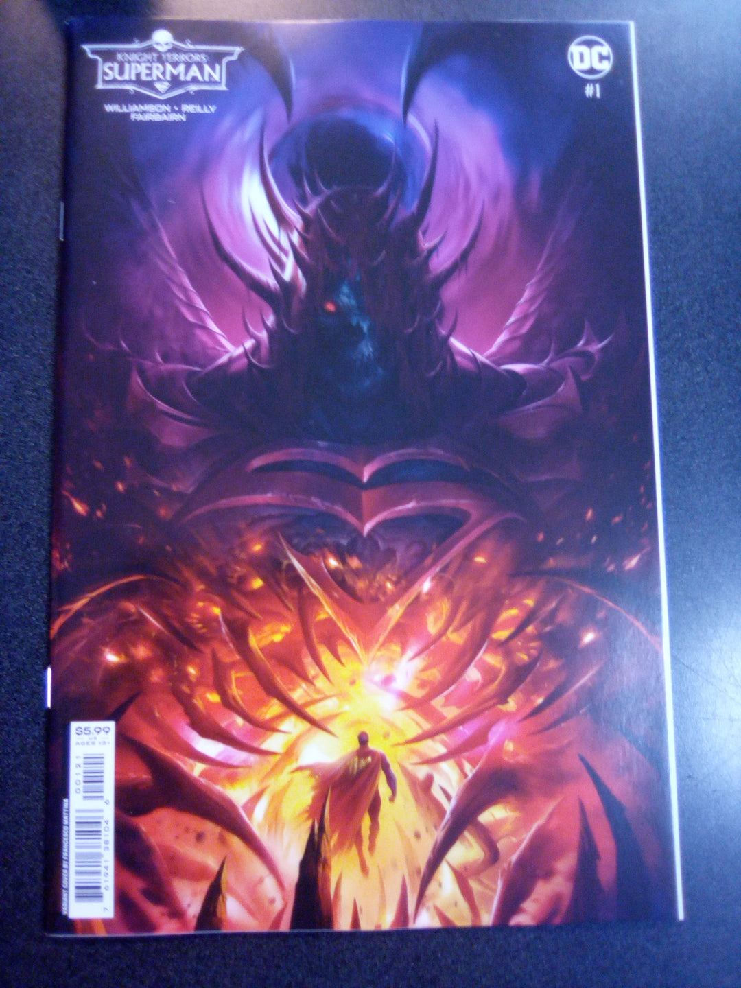 Knight Terrors Superman #1 (Of 2) Cover B Francesco Mattina Card Stock Variant