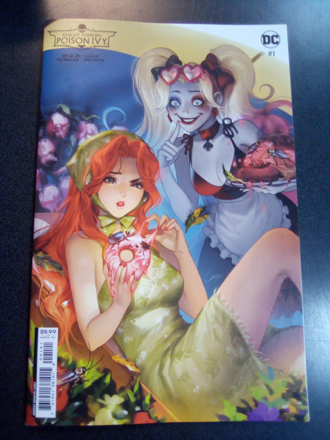 Knight Terrors Poison Ivy #1 (Of 2) Cover B Lesley Leirix Li Card Stock Variant