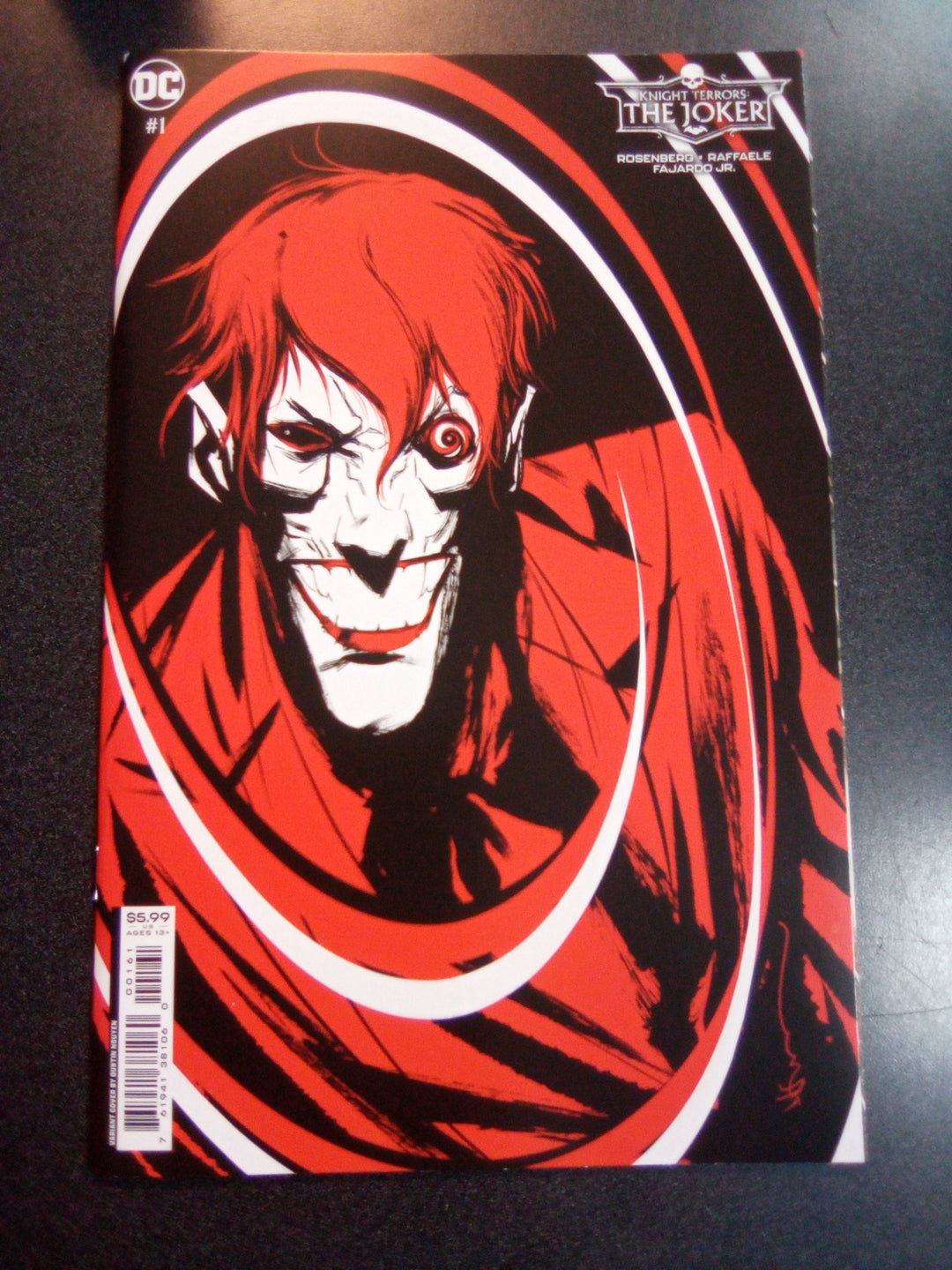 Knight Terrors Joker #1 (Of 2) Cover D Dustin Nguyen Midnight Card Stock Variant