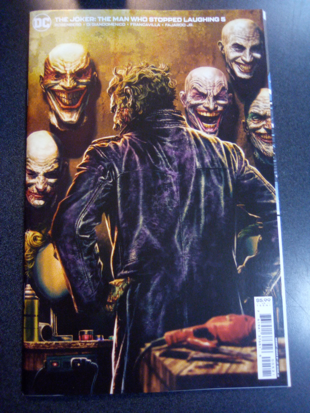 Joker The Man Who Stopped Laughing #5 Cover B Lee Bermejo Variant