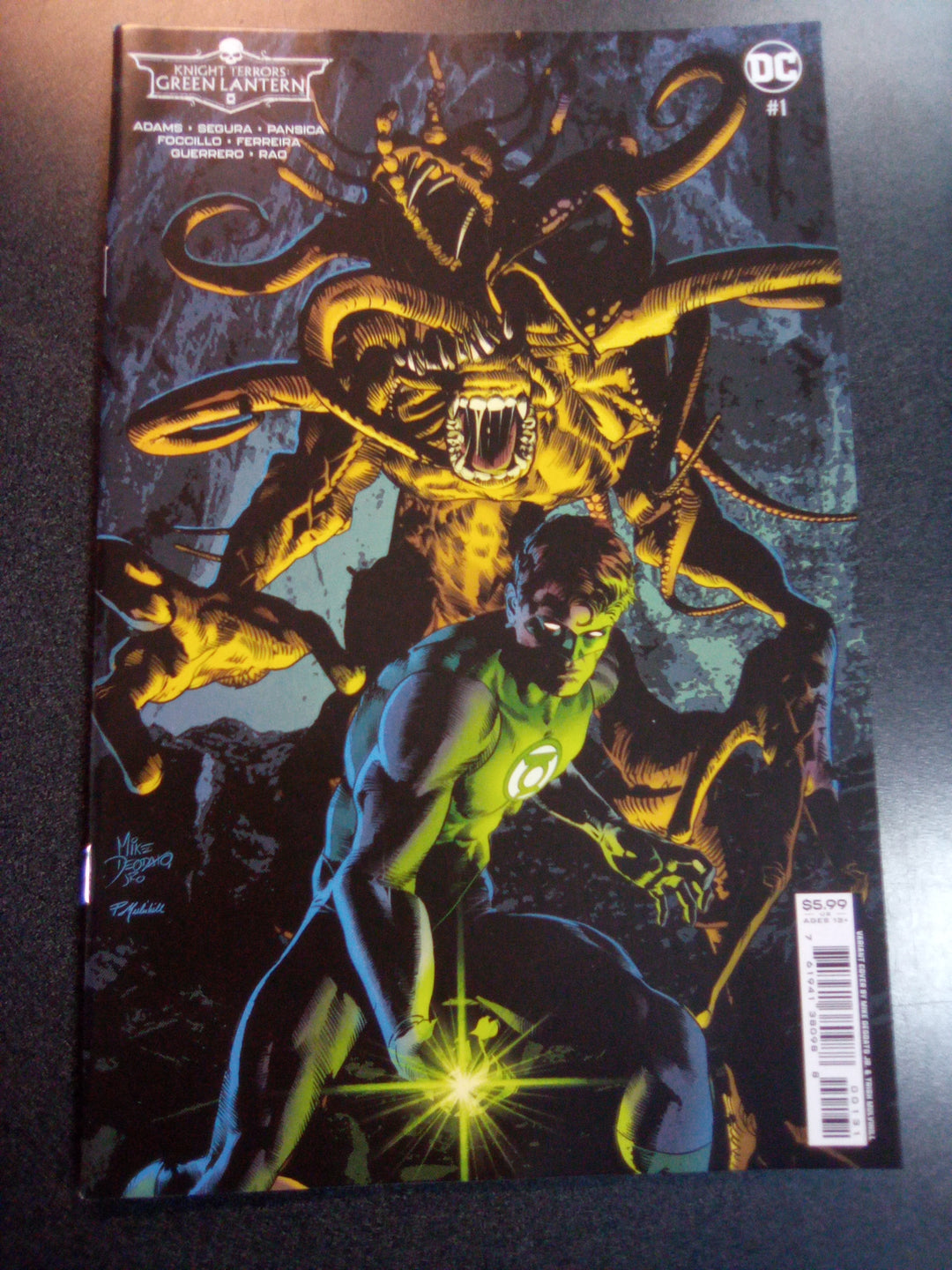 Knight Terrors Green Lantern #1 (Of 2) Cover C Mike Deodato Jr Card Stock Variant