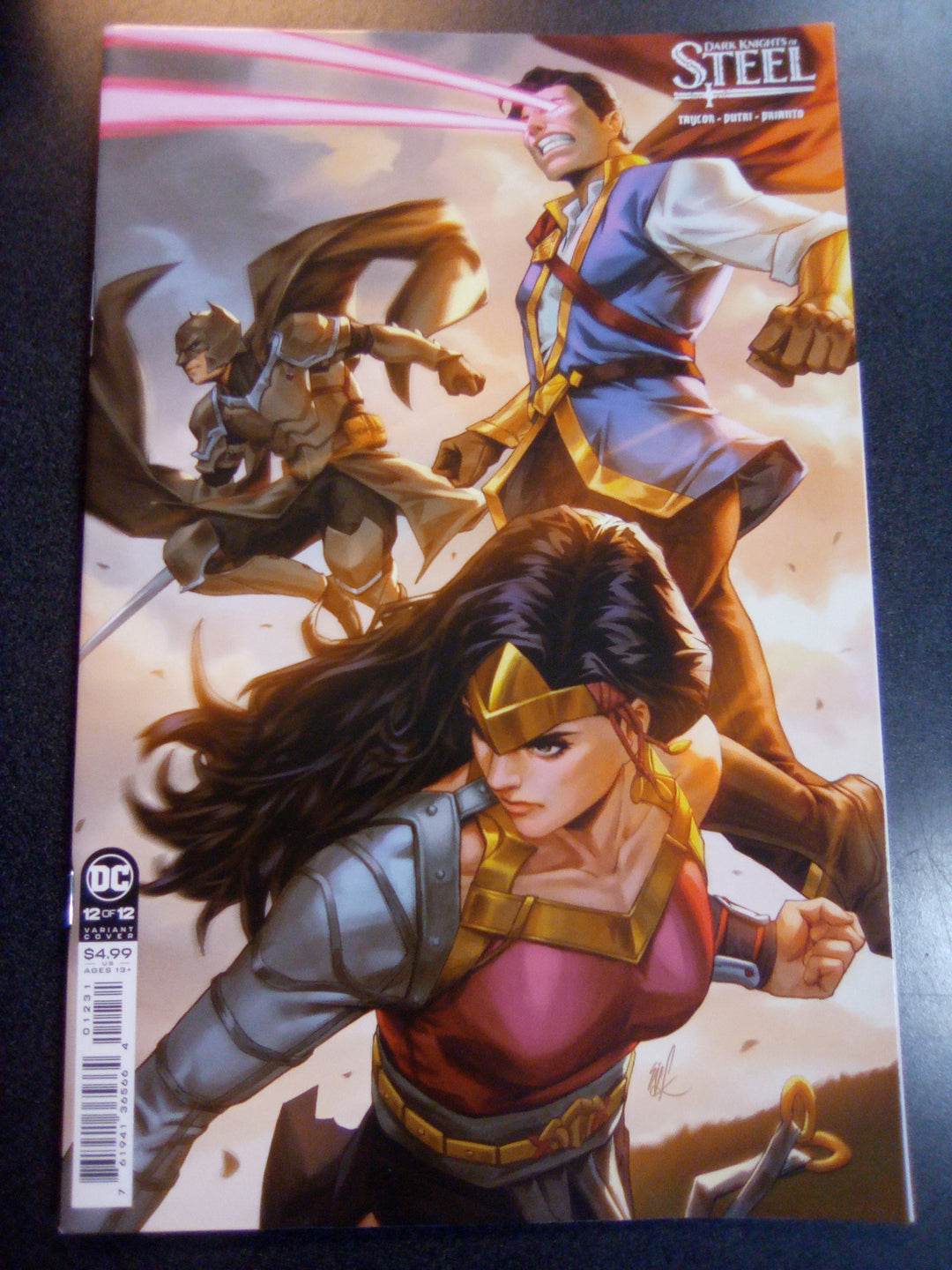 Dark Knights Of Steel #12 (Of 12) Cover B Ejikure Card Stock Variant