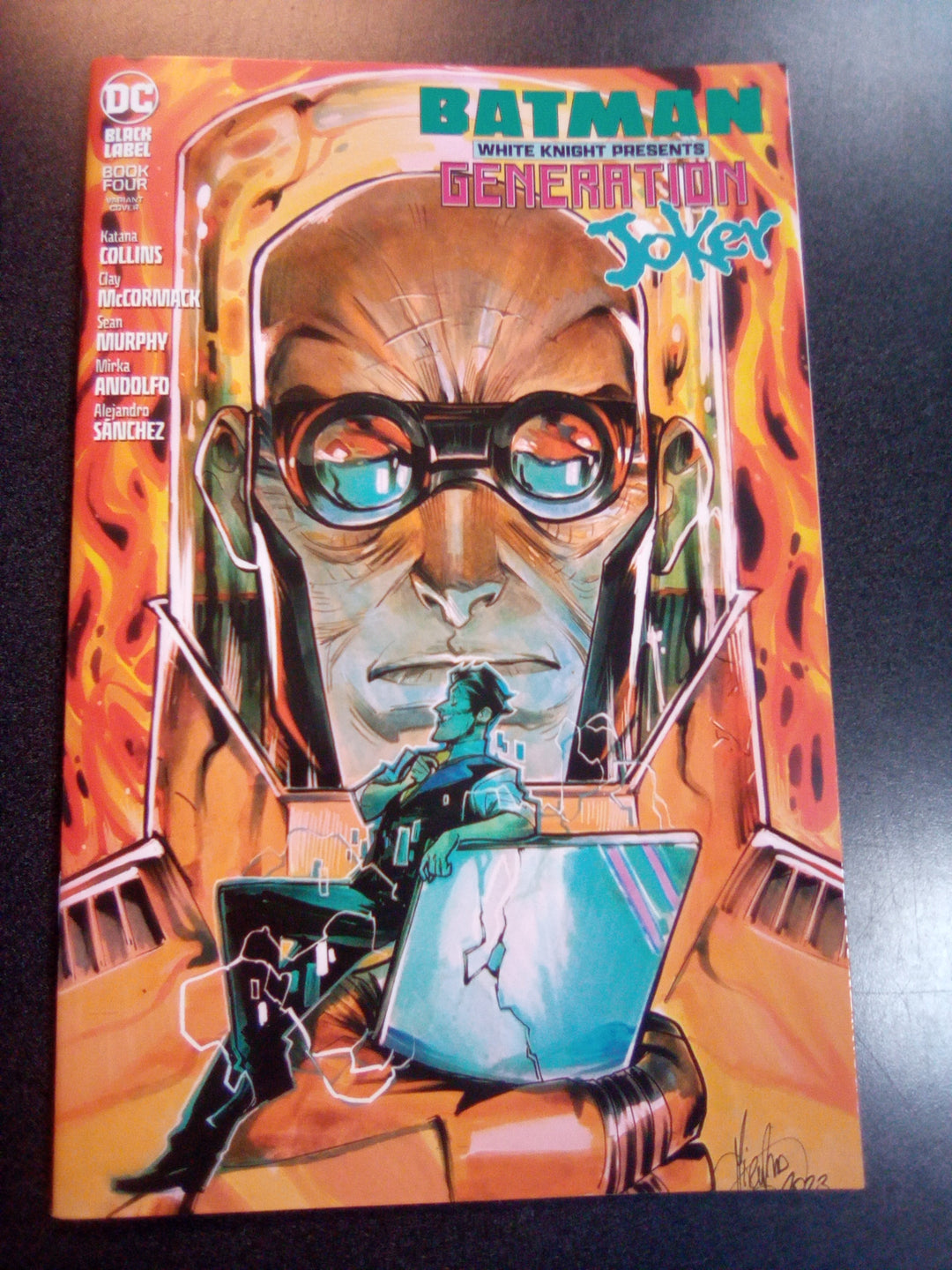 Batman White Knight Presents Generation Joker #4 (Of 6) Cover B Mirka Andolfo Variant (Mature)