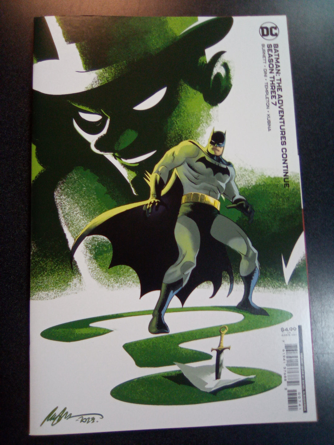 Batman The Adventures Continue Season Three #7 (Of 8) Cover C Rafael Albuquerque Villain Card Stock Variant