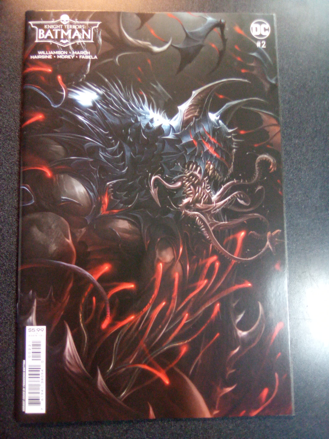 Knight Terrors Batman #2 (Of 2) Cover B Francesco Mattina Card Stock Variant