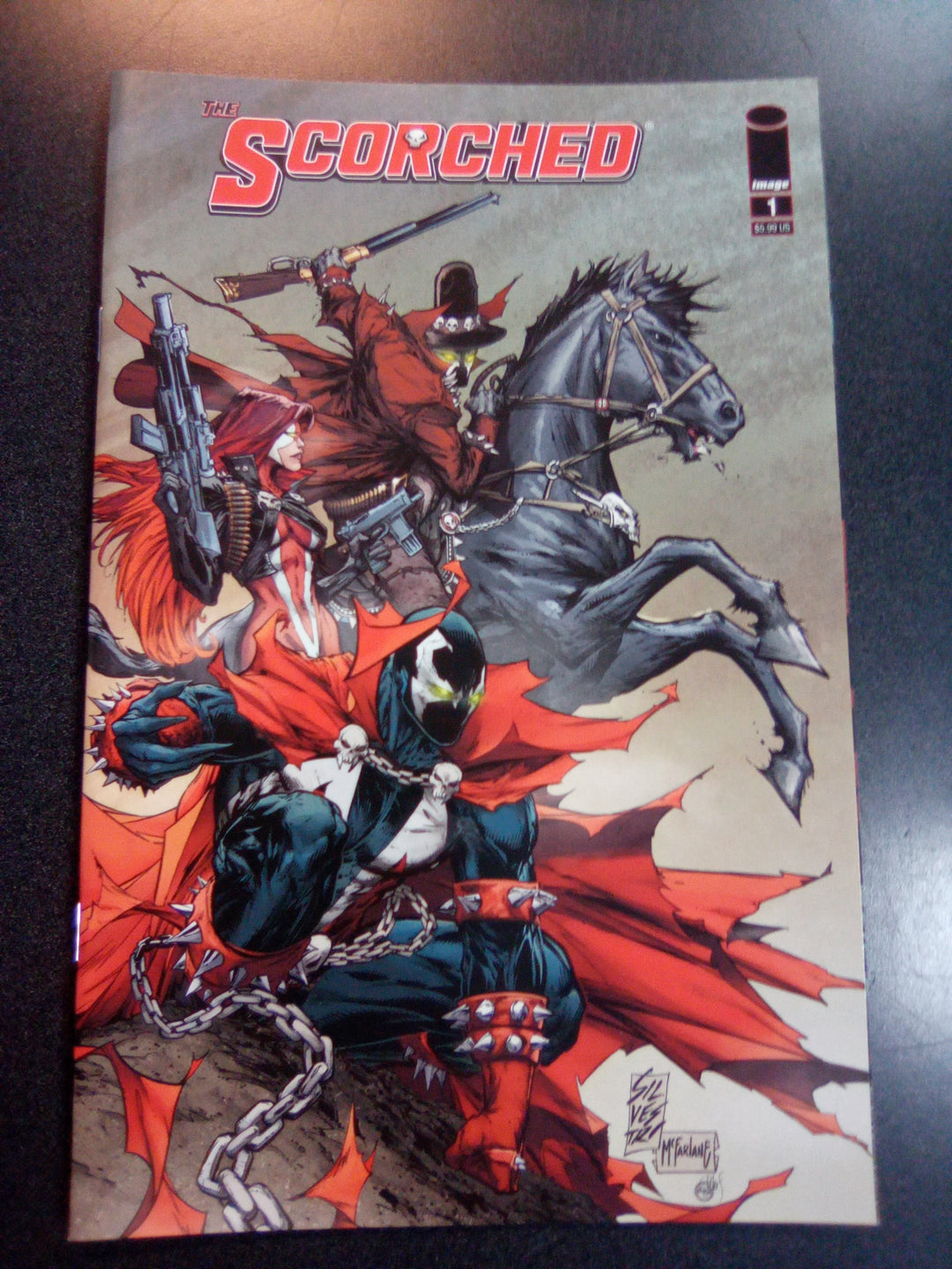 Spawn Scorched #1 Cover F Silvestri