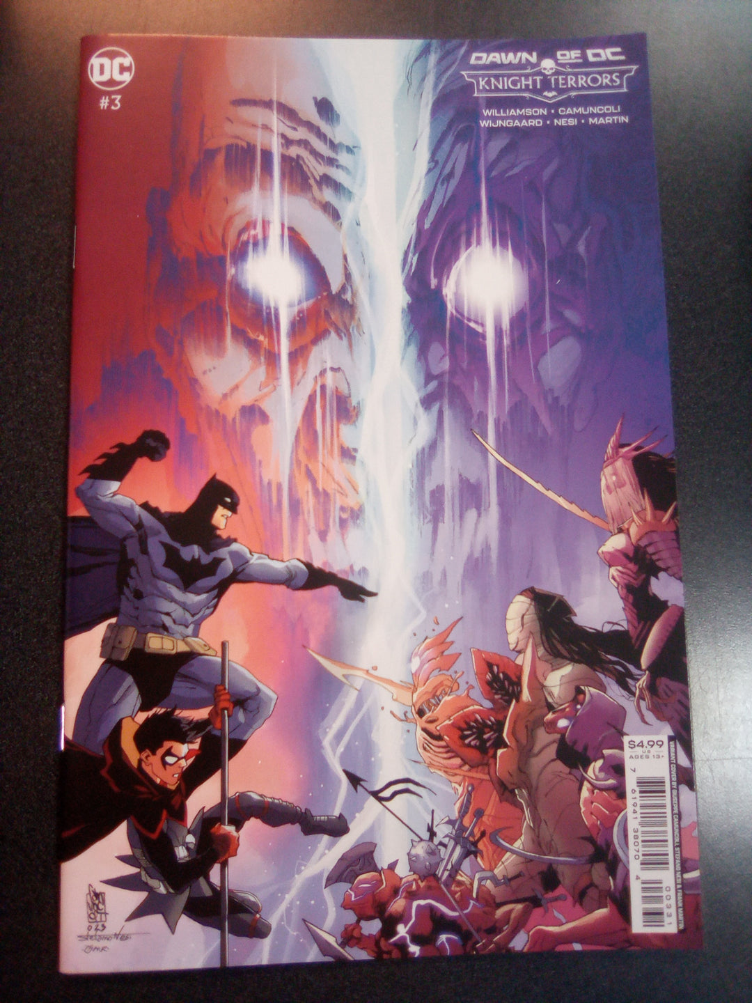 Knight Terrors #3 (Of 4) Cover C Giuseppe Camuncoli Card Stock Variant