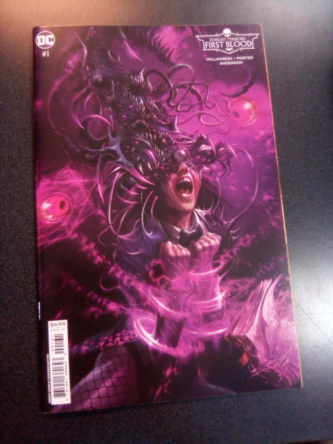 Knight Terrors First Blood #1 (One Shot) Cover C Francesco Mattina Card Stock Variant
