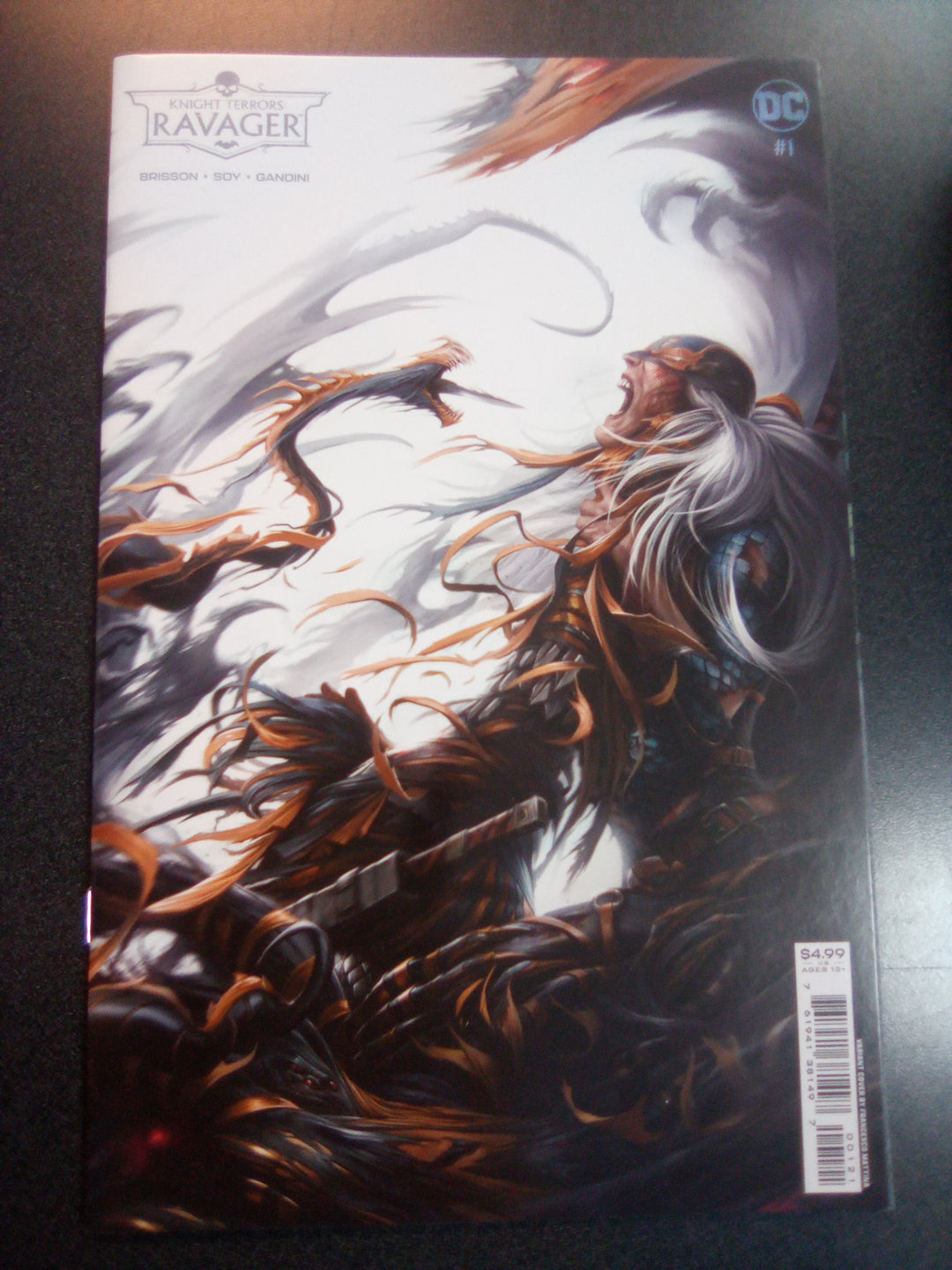Knight Terrors Ravager #1 (Of 2) Cover B Francesco Mattina Card Stock Variant