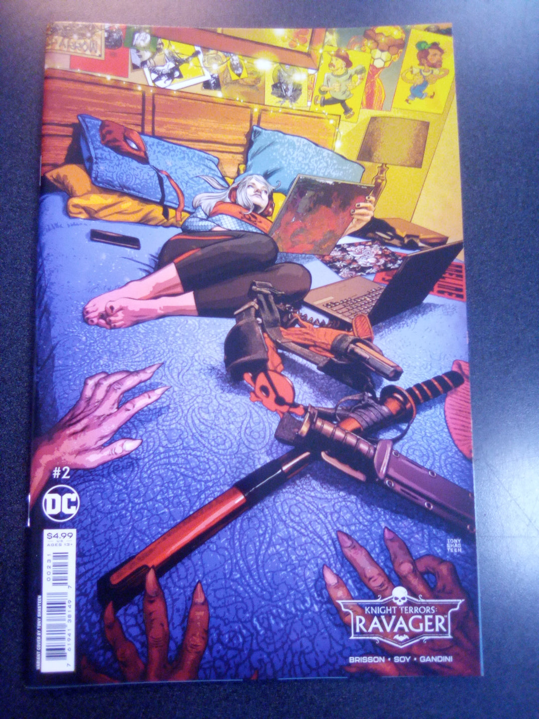 Knight Terrors Ravager #2 (Of 2) Cover C Tony Shasteen Card Stock Variant