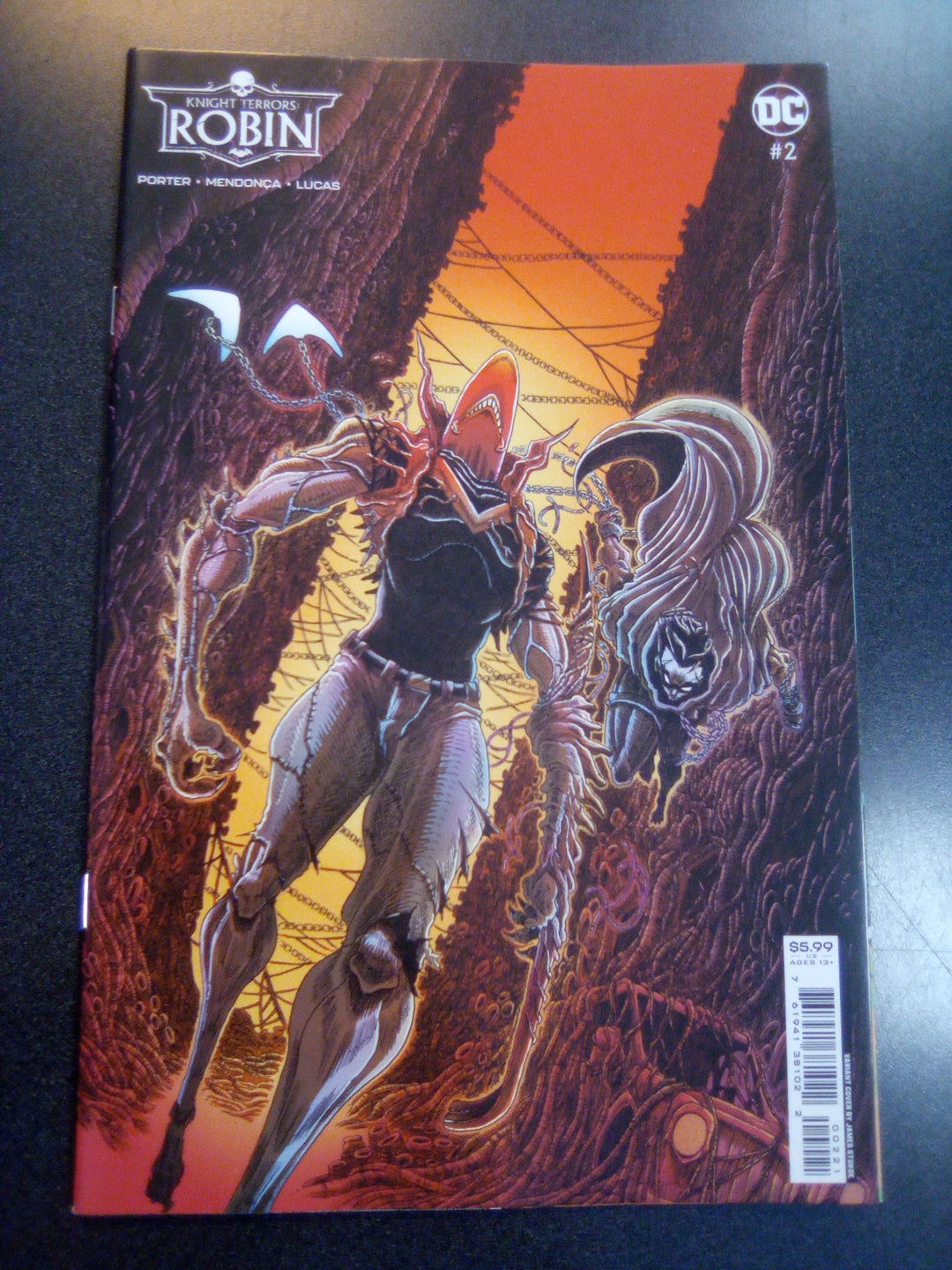 Knight Terrors Robin #2 (Of 2) Cover B James Stokoe Card Stock Variant