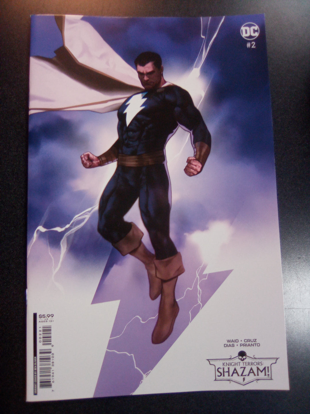 Knight Terrors Shazam #2 (Of 2) Cover B Ben Oliver Card Stock Variant