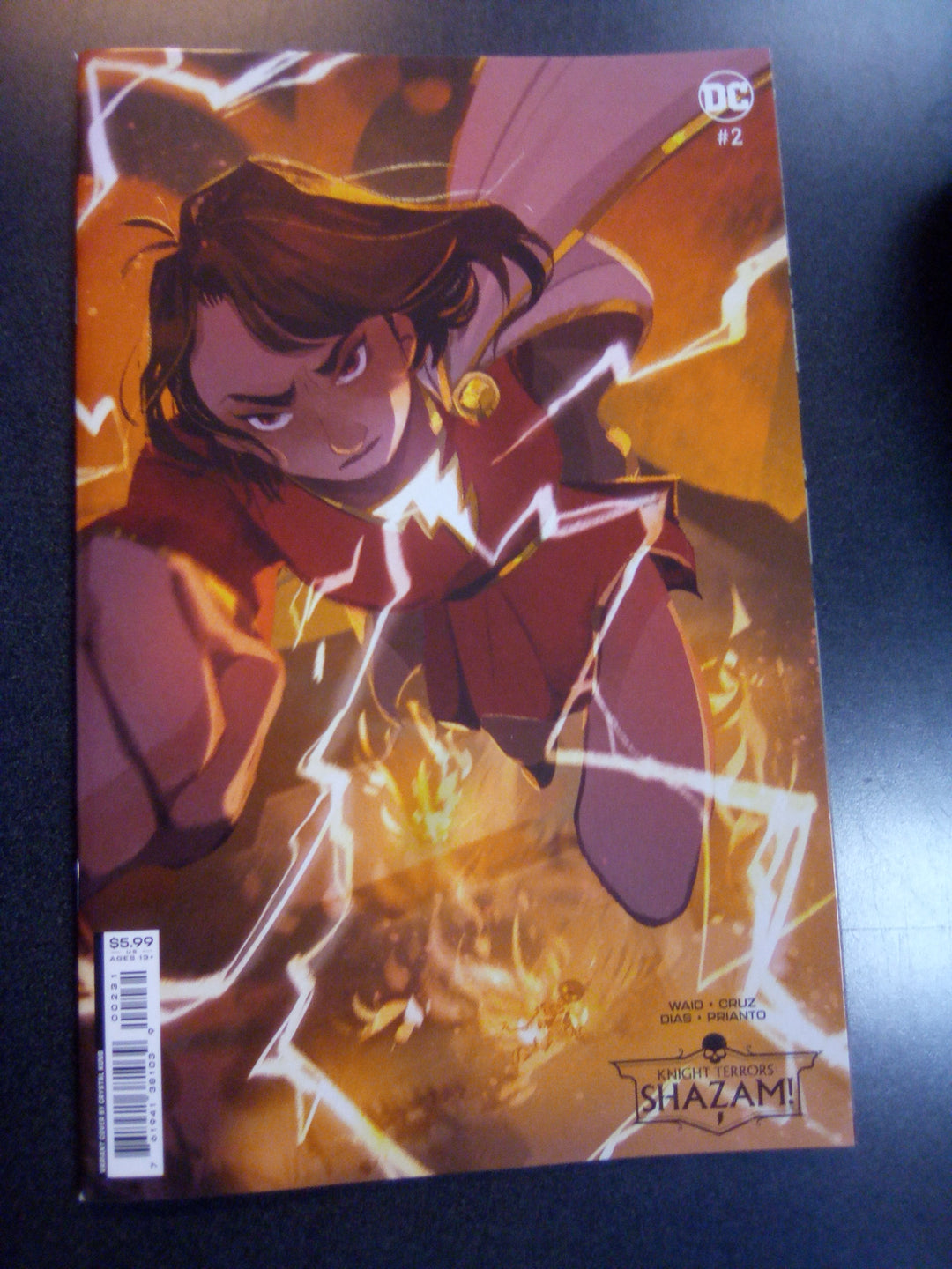 Knight Terrors Shazam #2 (Of 2) Cover C Crystal Kung Card Stock Variant