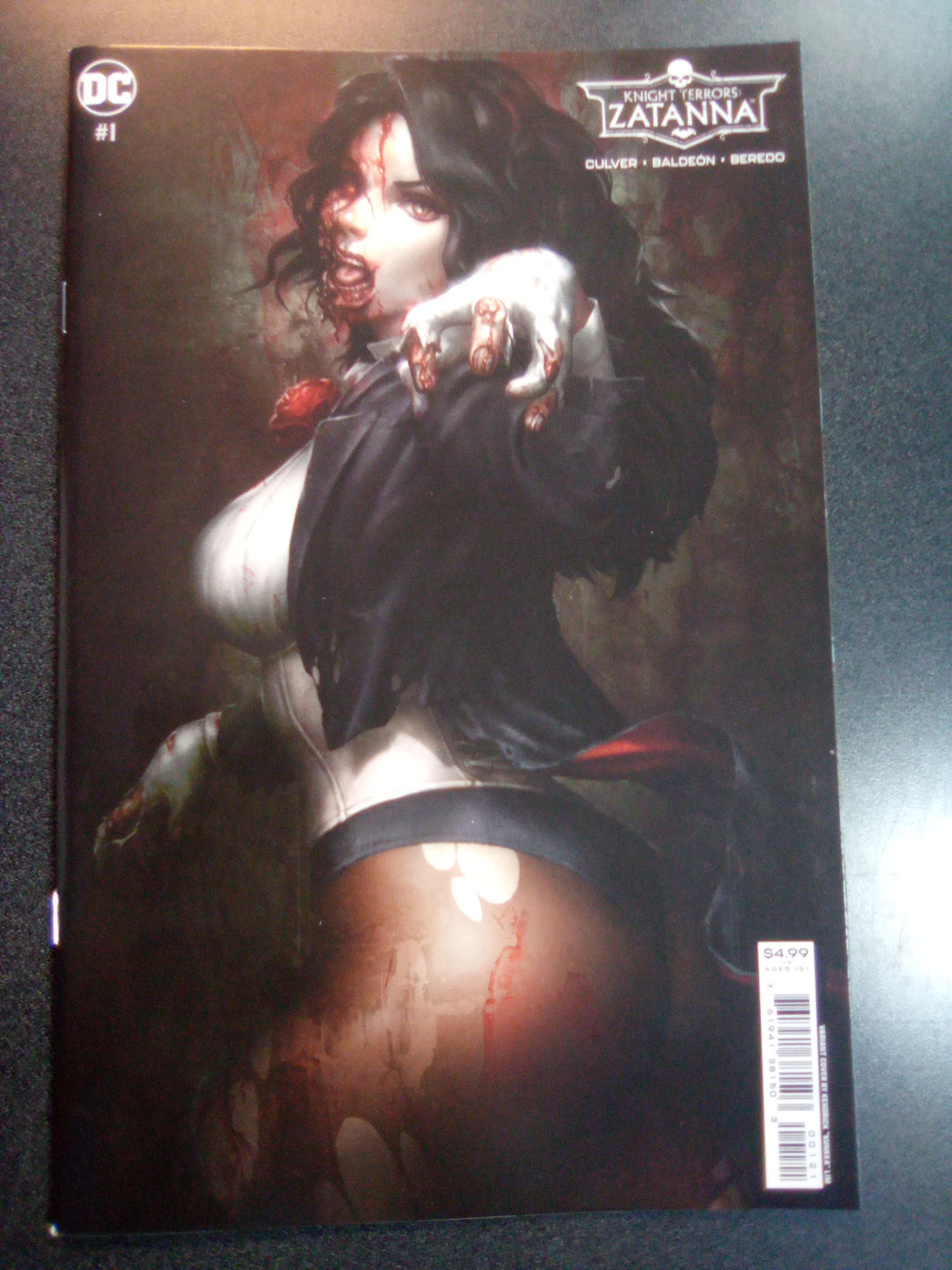 Knight Terrors Zatanna #1 (Of 2) Cover B Kendrick Kunkka Lim Card Stock Variant