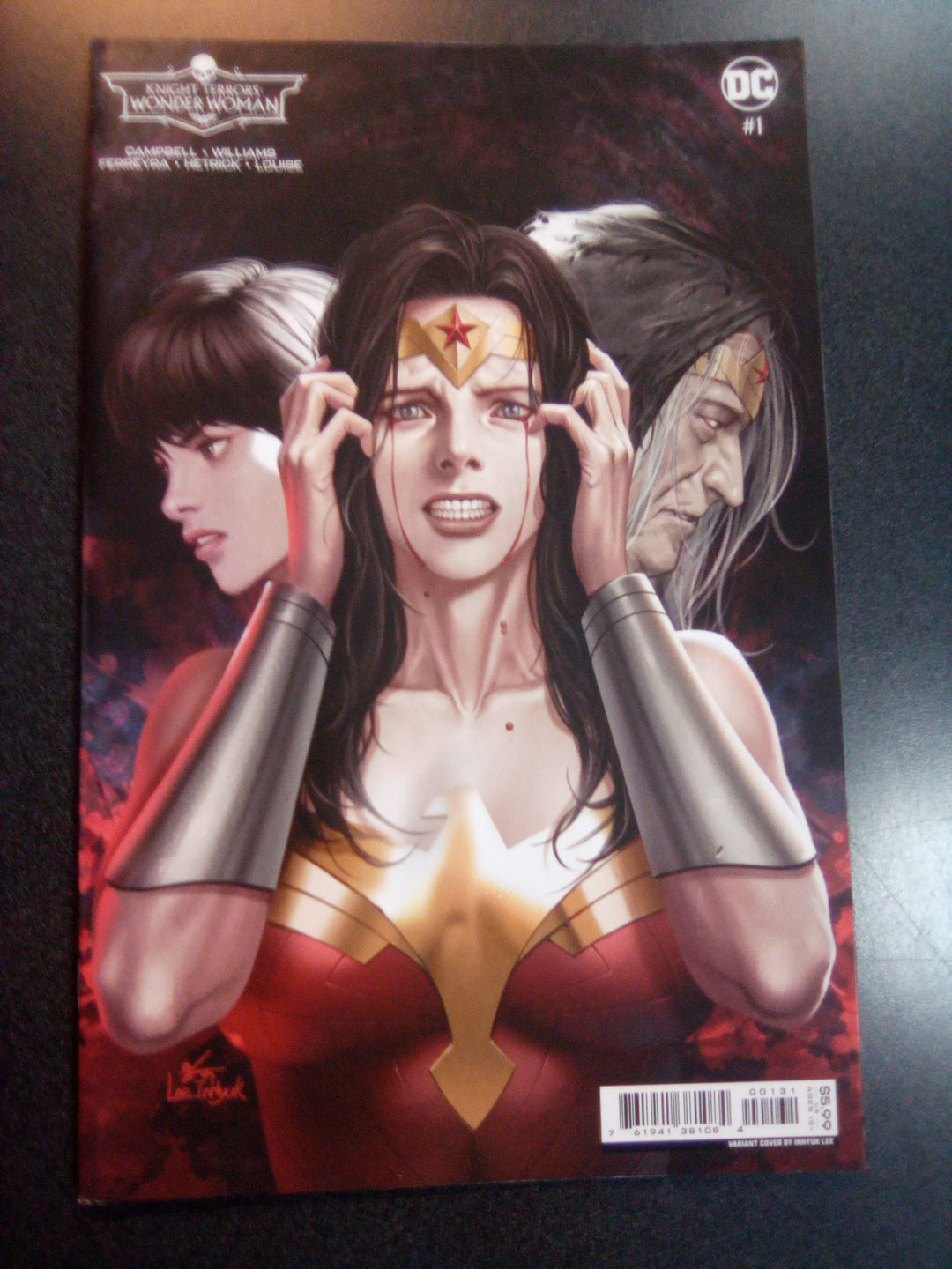 Knight Terrors Wonder Woman #1 (Of 2) Cover C Inhyuk Lee Card Stock Variant