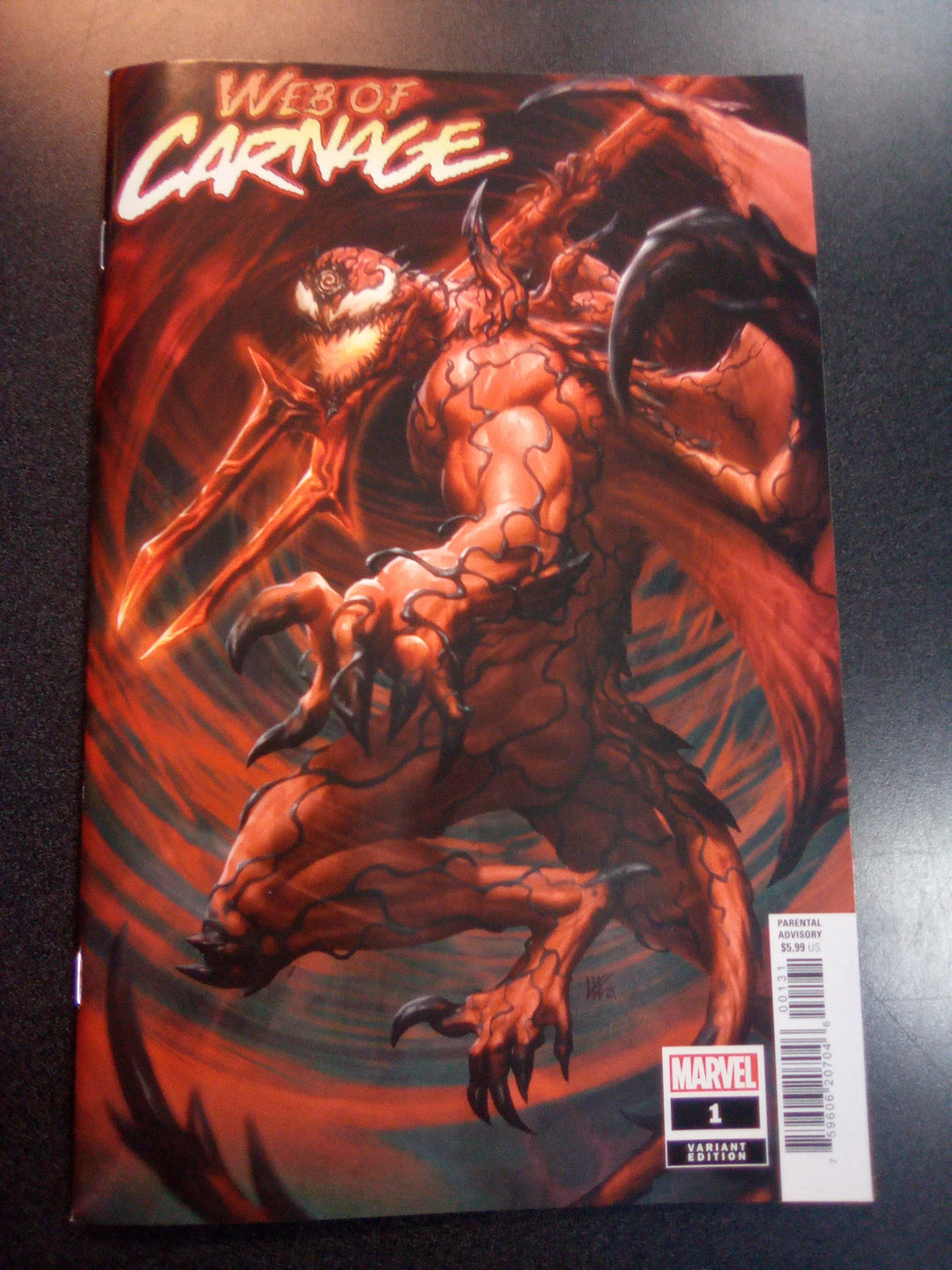 Web Of Carnage #1 Kendrick Lim Variant