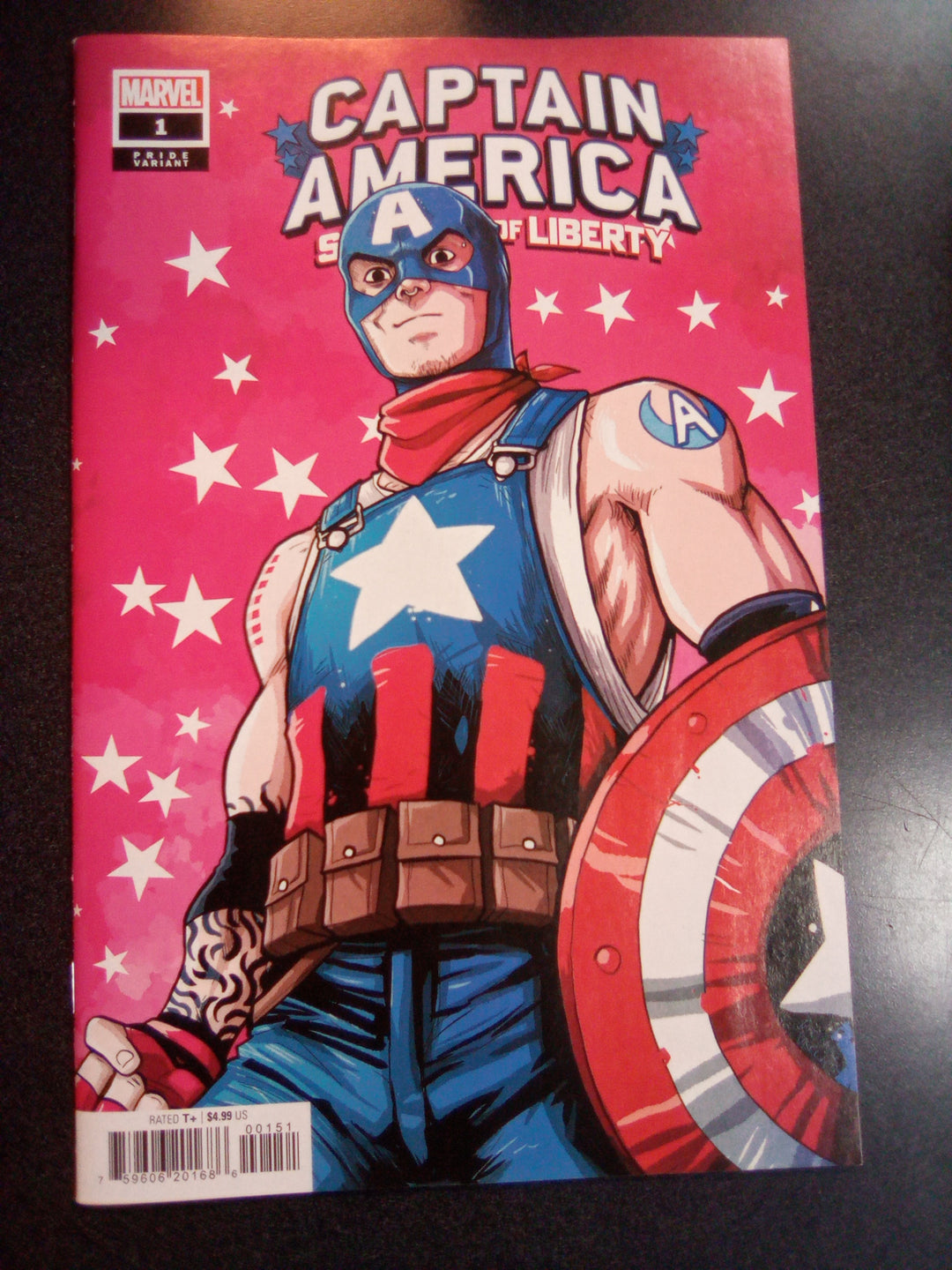 Captain America Sentinel Of Liberty #1 Vecchio Pride Variant