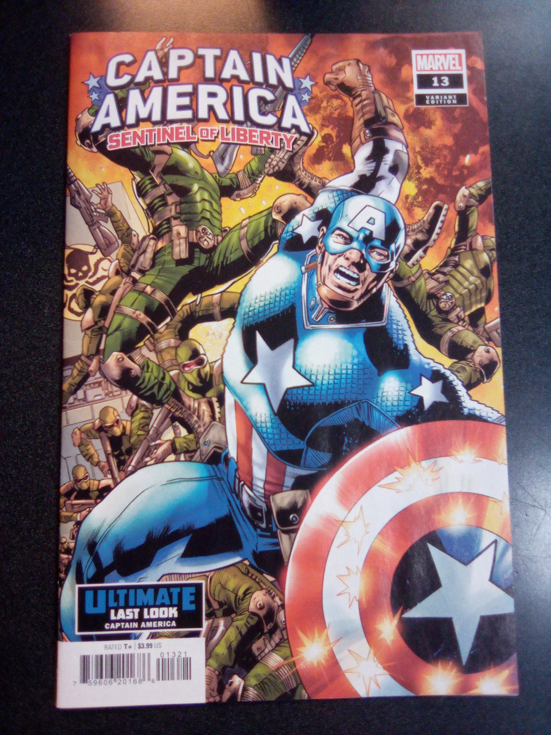 Captain America Sentinel Of Liberty #13 Hitch Ult Last Look