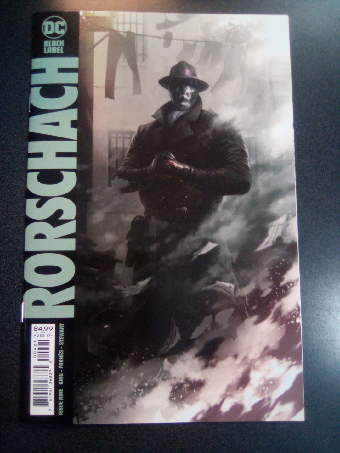 Rorschach #8 Cover B Cheung Cardstock Variant