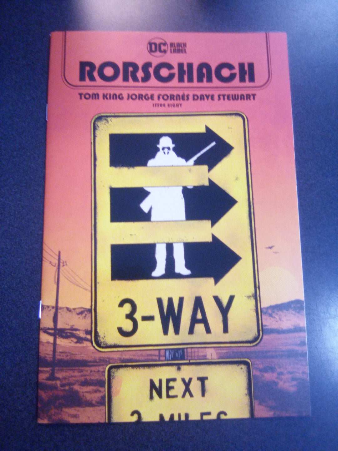 Rorschach #8 (Of 12) Cover A Jorge Fornes (Mature)