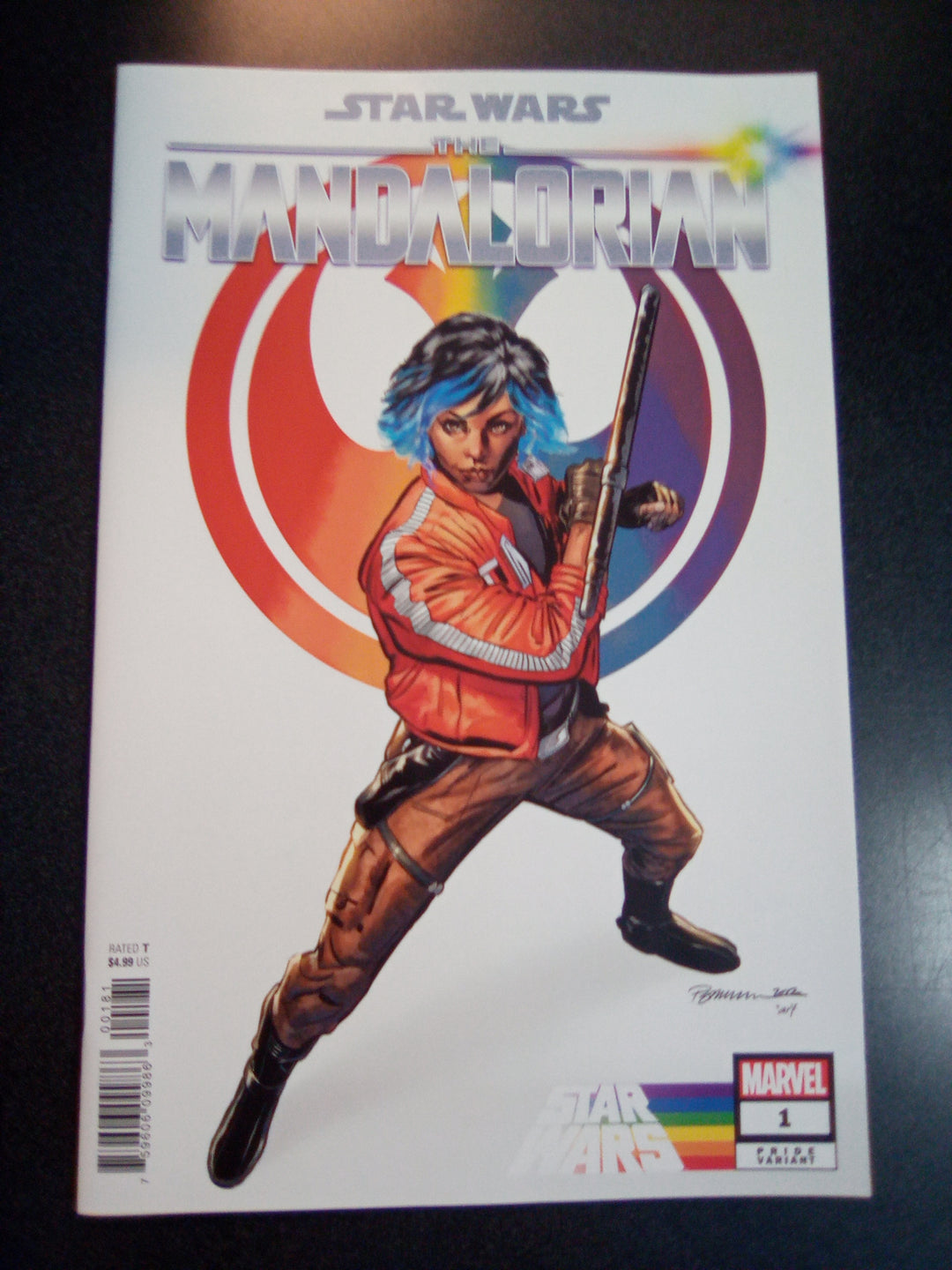 Star Wars Mandalorian #1 Jimenez Pride Variant