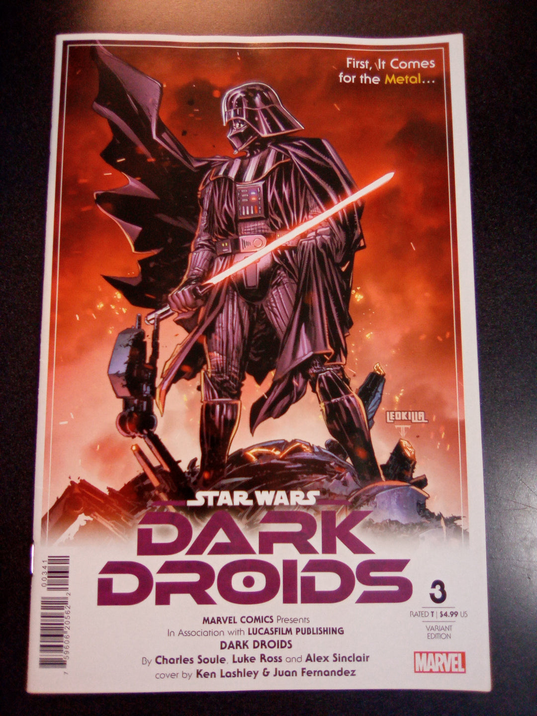 Star Wars Dark Droids #3 Ken Lashley Variant