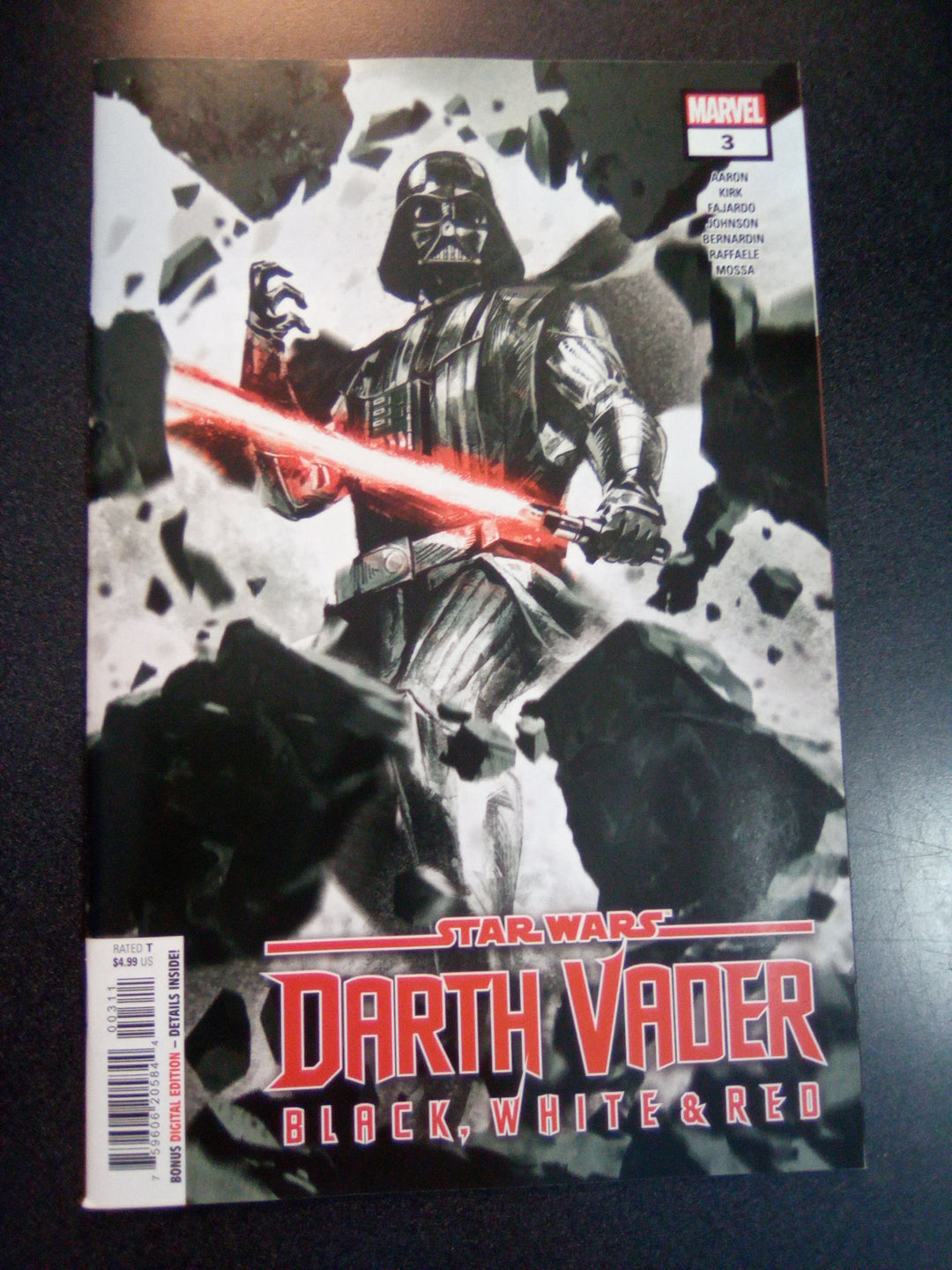 Star Wars Darth Vader - Black, White & Red #3