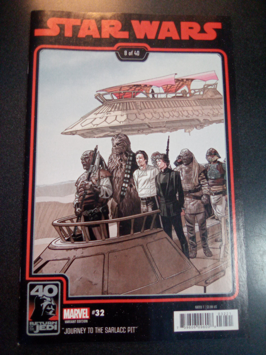 Star Wars #32 Sprouse Return Jedi 40th Anniversary Variant