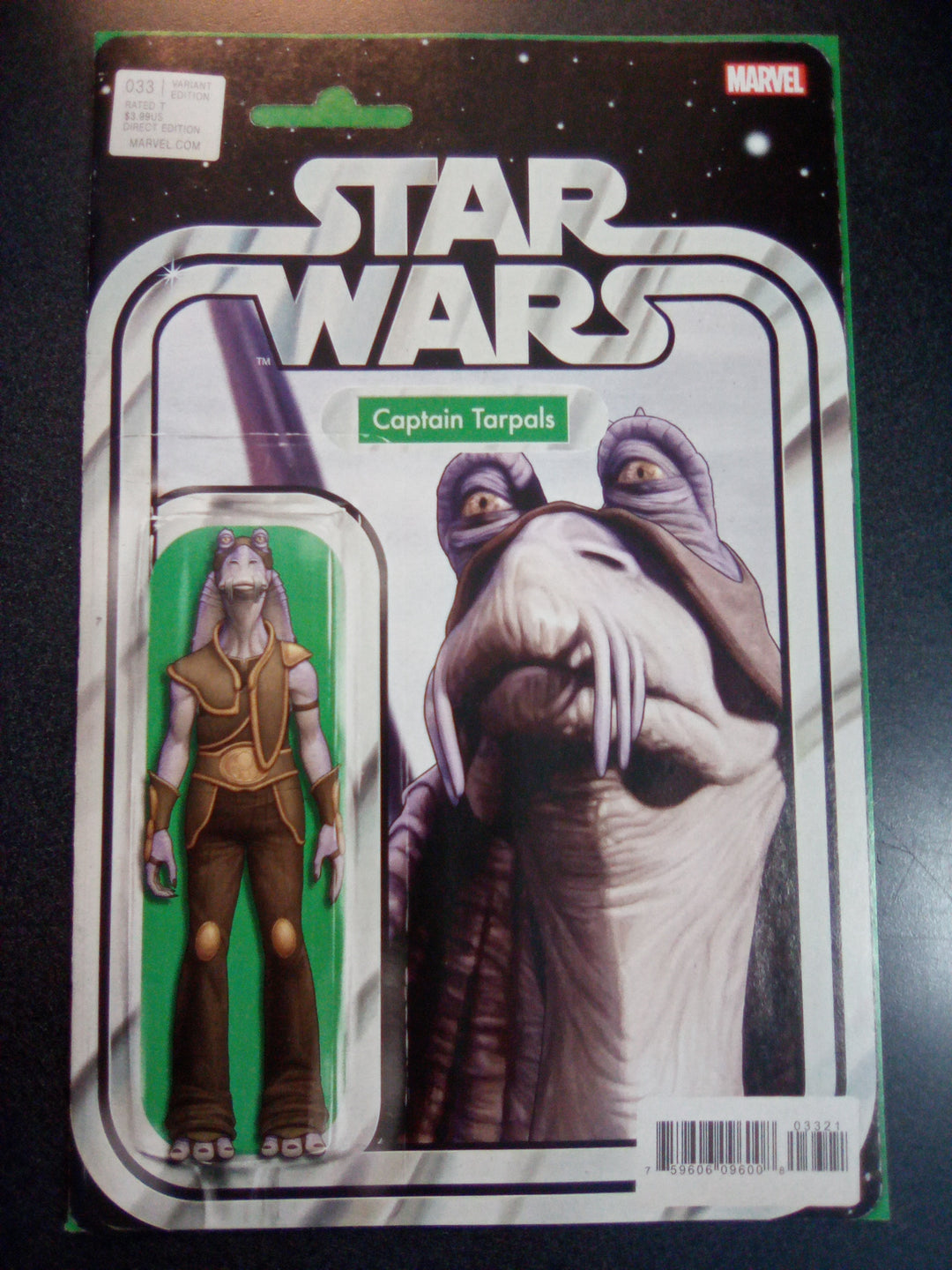 Star Wars #33 Christopher Action Figure Variant