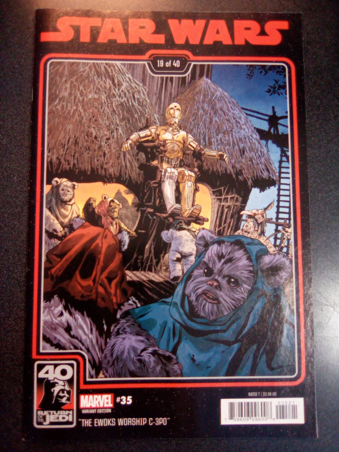 Star Wars #35 Sprouse Return Of The Jedi 40th Anniv Variant