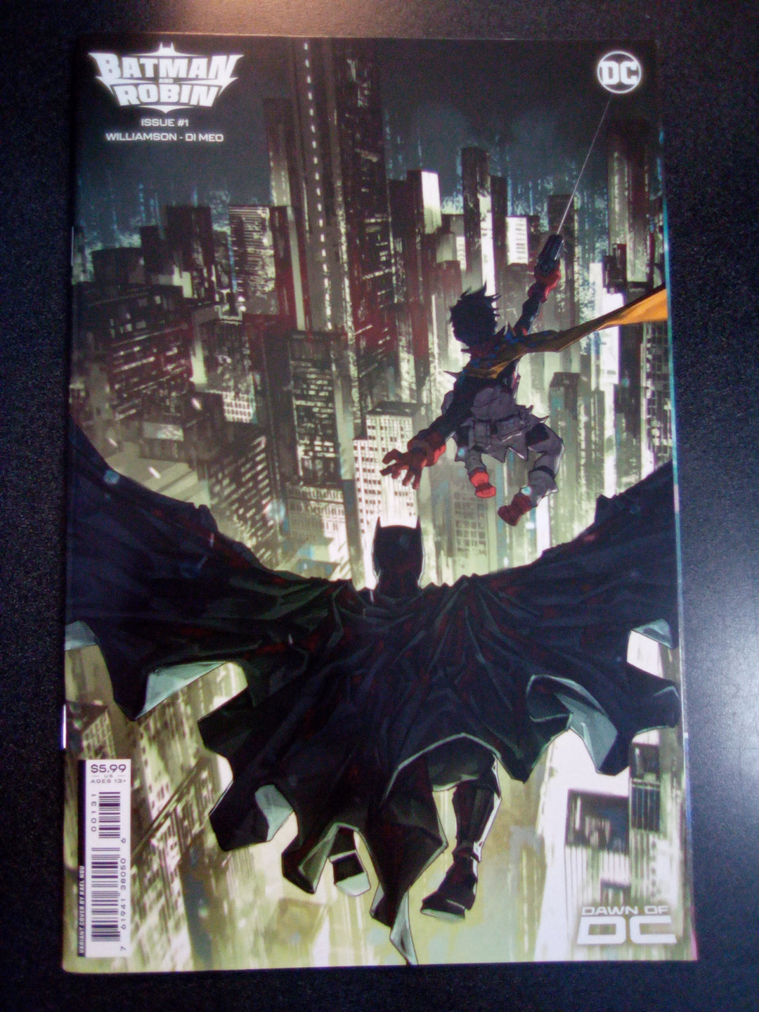 Batman And Robin #1 Cover C Kael Ngu Card Stock Variant