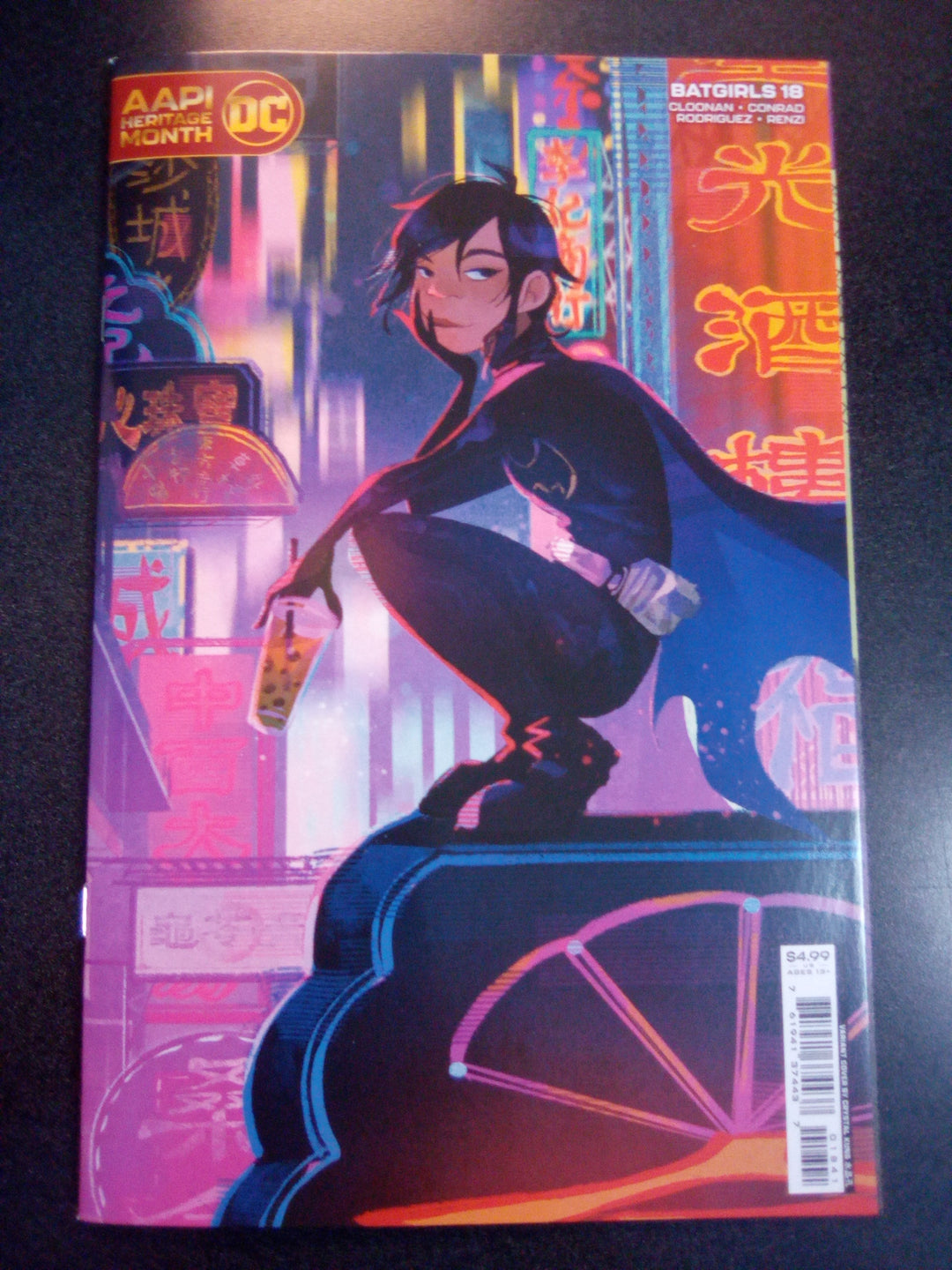 Batgirls #18 Cover C Crystal Kung Aapi Heritage Month Card Stock Variant