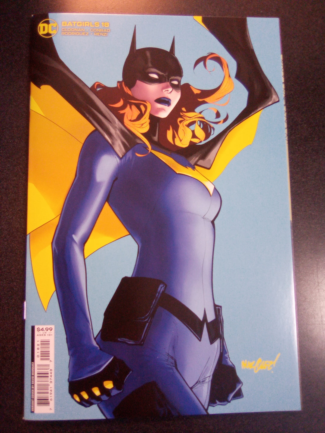 Batgirls #18 Cover B David Marquez Card Stock Variant