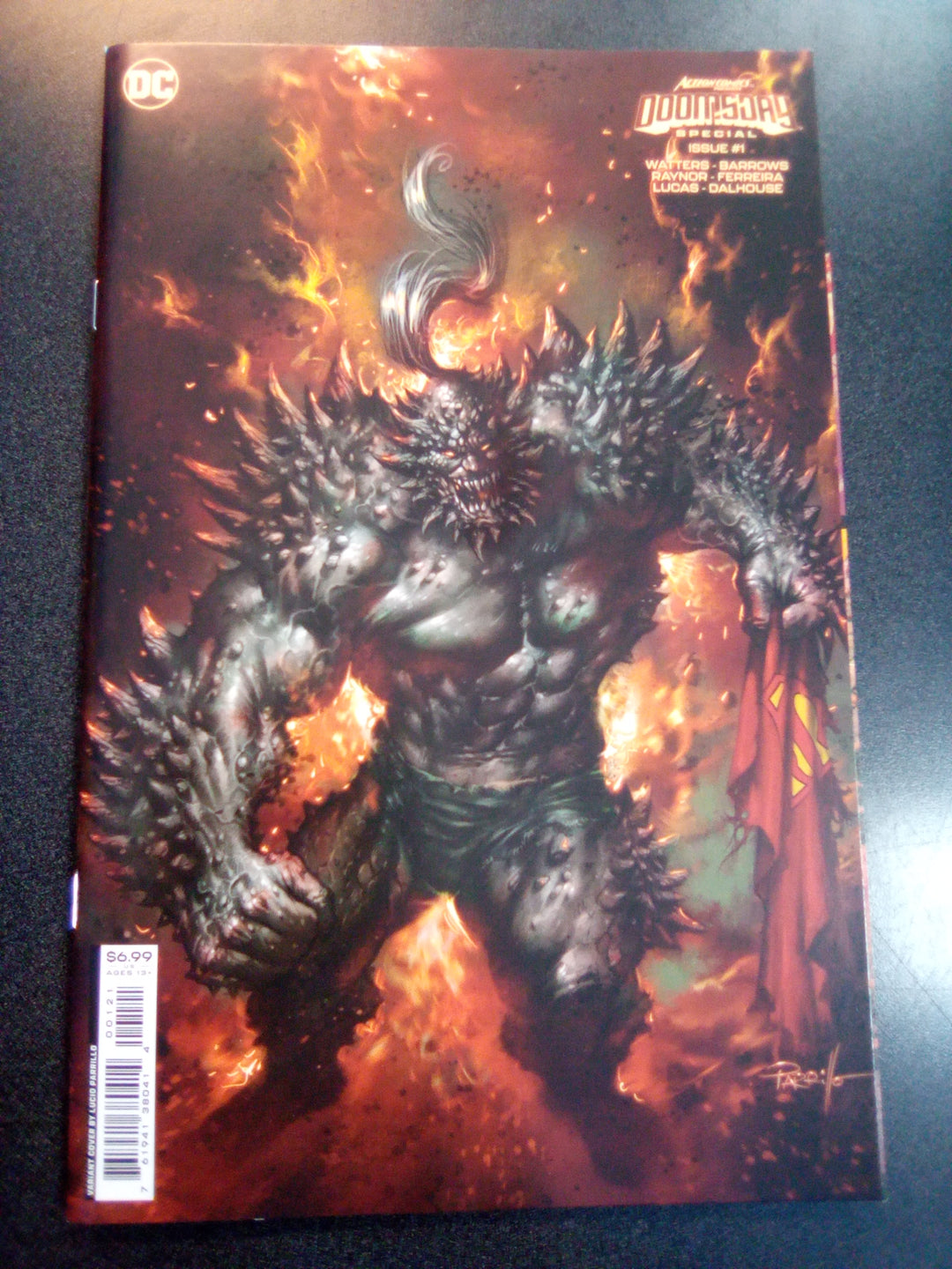 Action Comics Presents Doomsday Special #1 (One Shot) Cover B Lucio Parrillo Card Stock Variant
