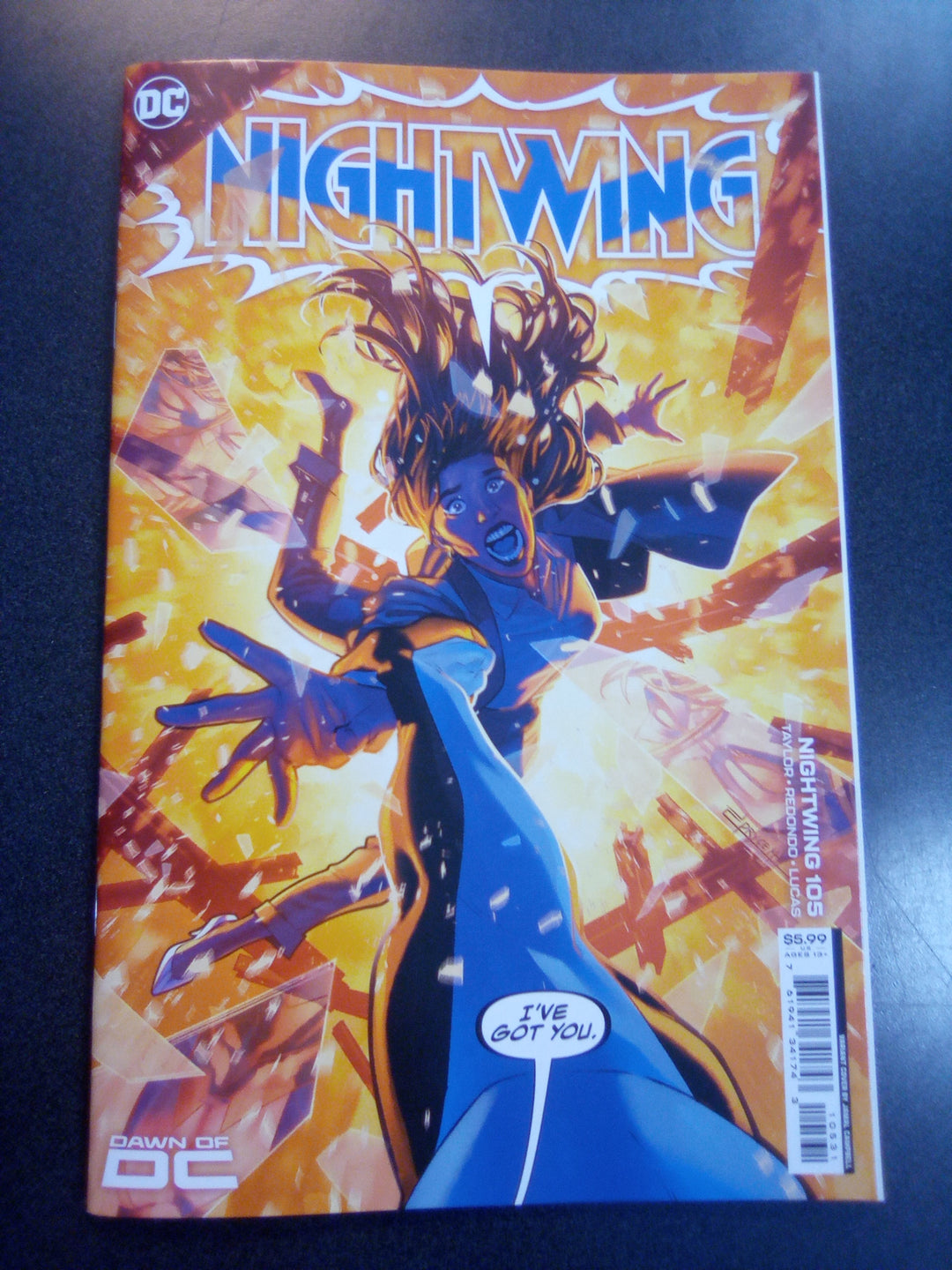 Nightwing #105 Cover C Jamal Campbell Card Stock Variant