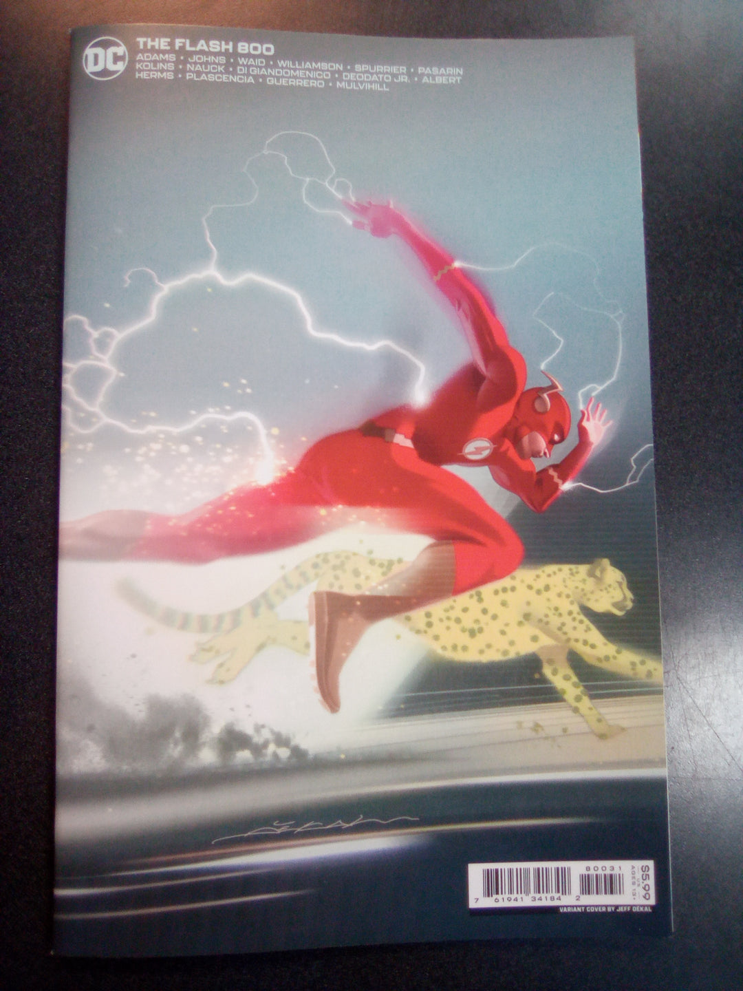 Flash #800 Cover C Jeff Dekal Card Stock Variant