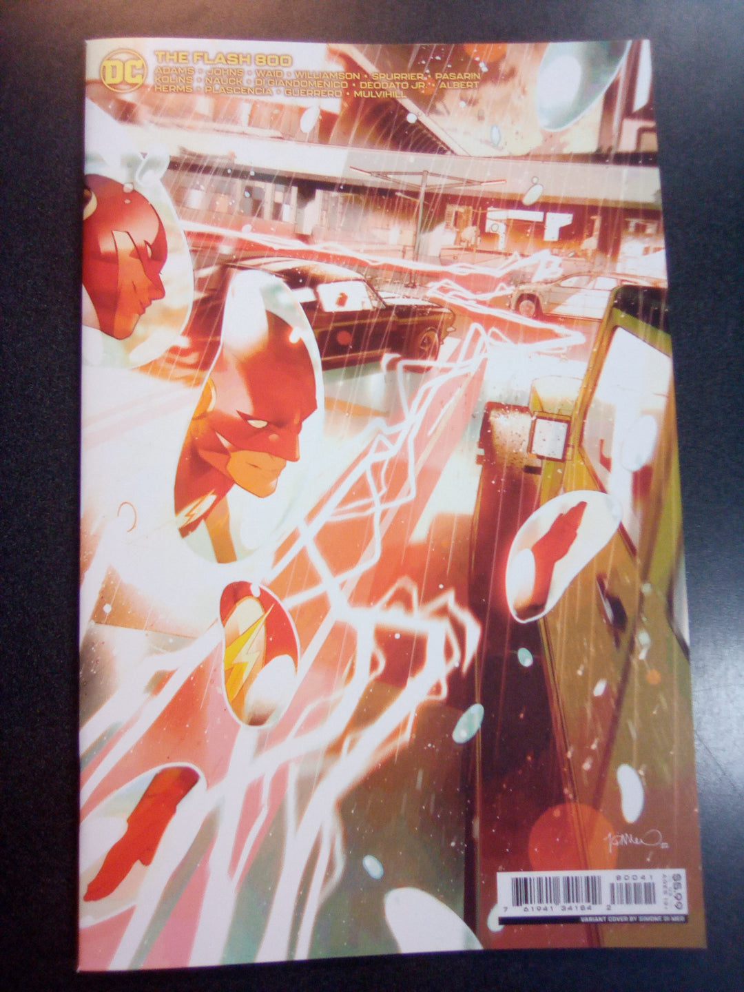 Flash #800 Cover D Simone Di Meo Card Stock Variant